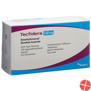 Tecfidera Kapseln 240mg 168 Stück