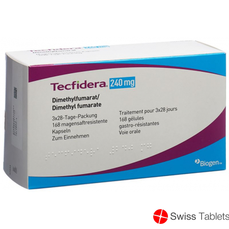 Tecfidera Kapseln 240mg 168 Stück buy online