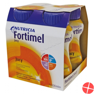 Fortimel Jucy Orange 4x 200ml