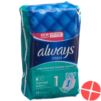 Always Maxi normal 14 pieces with wings Always Maxi normal 14 pieces with wings