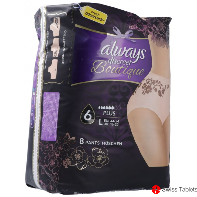 Always Discreet Boutique Inkont Pants L Plus 8 Stück buy online