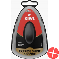 Kiwi Express Shine Sofortgla-Schwamm Schwarz 6ml