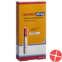 Humira Injektionslösung 80mg/0.8ml Vorgef Injektor 0.8ml Humira Injektionslösung 80mg/0.8ml Vorgef Injektor 0.8ml