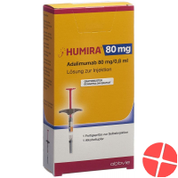 Humira Injektionslösung 80mg/0.8ml Fertigspritze 0.8ml Humira Injektionslösung 80mg/0.8ml Fertigspritze 0.8ml