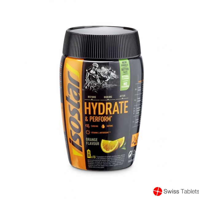Isostar Hp Orange tin 400g buy online