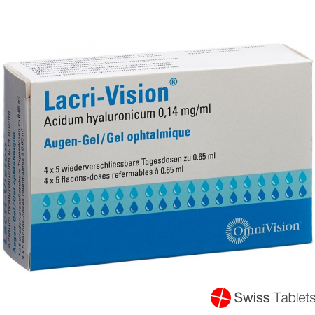Lacri-vision Augengel 20 Tagesdosis 0.65ml buy online