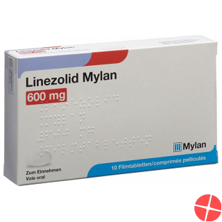 Linezolid Mylan Filmtabletten 600mg 10 Stück