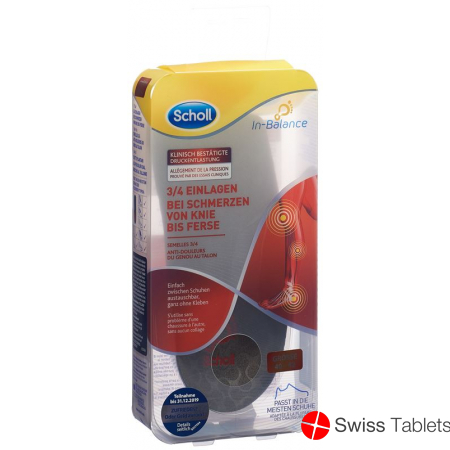 Scholl In-Balance Insoles 37-39.5 2 pieces buy online