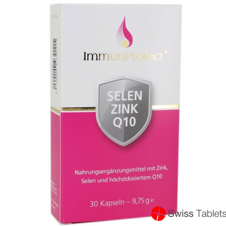 Immunprotect Selen Zink und Q10 Kapseln Blister 30 Stück buy online