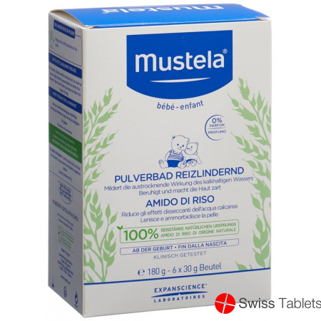 Mustela Pulverbad Reizlindernd Reisstärke 6x 30 buy online
