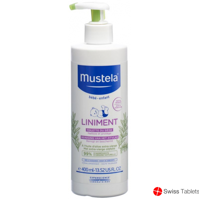 Mustela Liniment mit Pumpe 400ml buy online