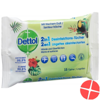 Dettol 2in1 Desinfektions-tücher 15 Stück