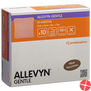 Allevyn Gentle Wundverband 5x5cm 10 Stück