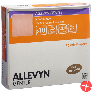Allevyn Gentle Wundverband 10x10cm 10 Stück Allevyn Gentle Wundverband 10x10cm 10 Stück