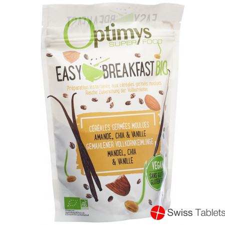 Optimys Easy Breakfast Mandel Chia Vanil Bio 350g buy online