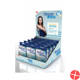 3M Nexcare Plaster Aqua 360 Promo Display 20 Pieces