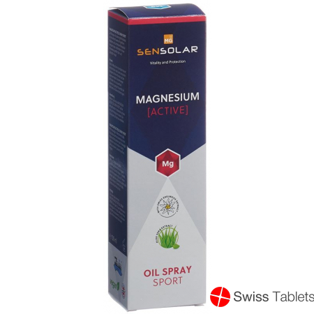 Sensolar Magnesium Active Oil Spray Sport 100ml buy online