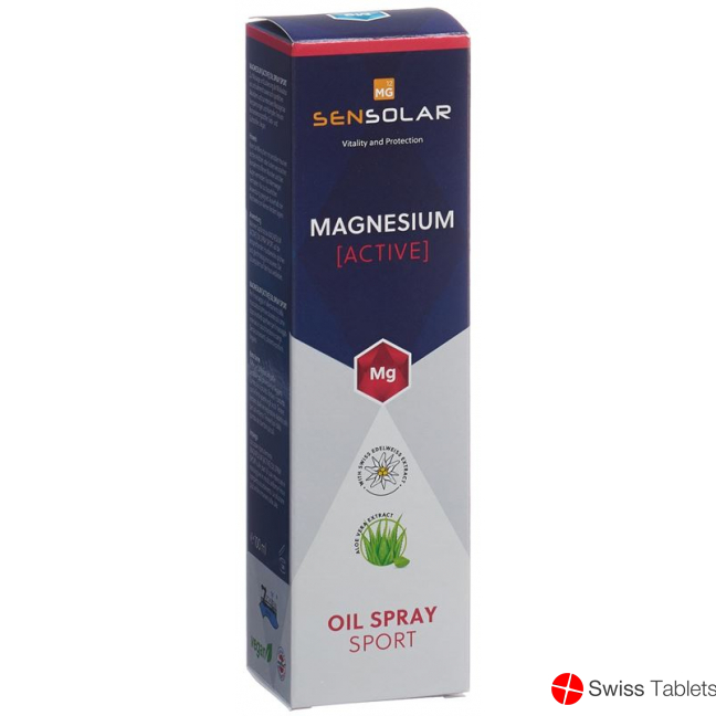 Sensolar Magnesium Active Oil Spray Sport 100ml buy online