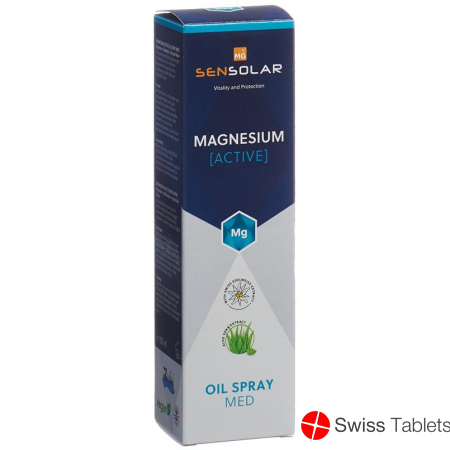 Sensolar Magnesium Active Oil Spray Med 100ml buy online