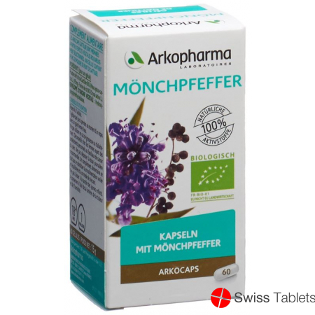 Arkocaps Moenchpfeffer Kapseln Bio Dose 60 Stück buy online