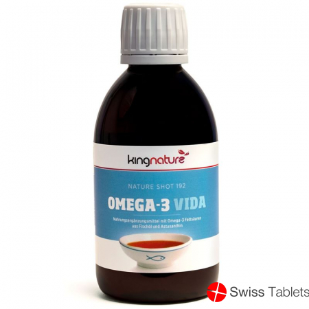 Kingnature Omega-3 Vida Liquid Flasche 250ml buy online