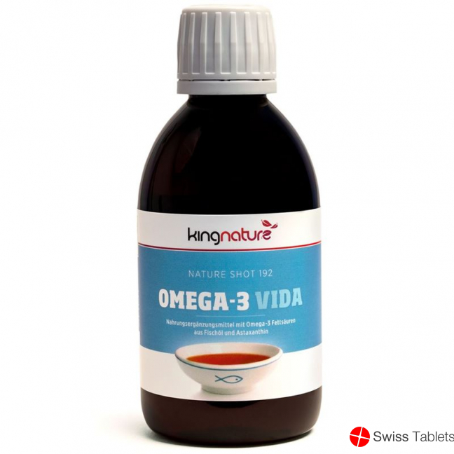Kingnature Omega-3 Vida Liquid Flasche 250ml buy online