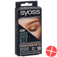Syoss Augenbrauen-Kit Hellbraun 10ml