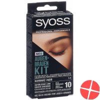 Syoss Augenbrauen-Kit Schwarz 10ml