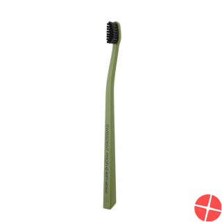Swissdent Colors toothbrush hunting green/black