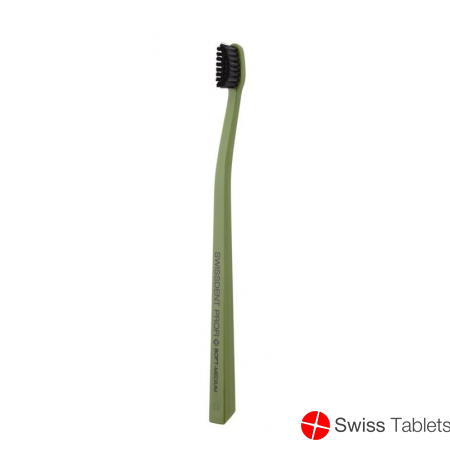 Swissdent Colors toothbrush hunting green/black buy online