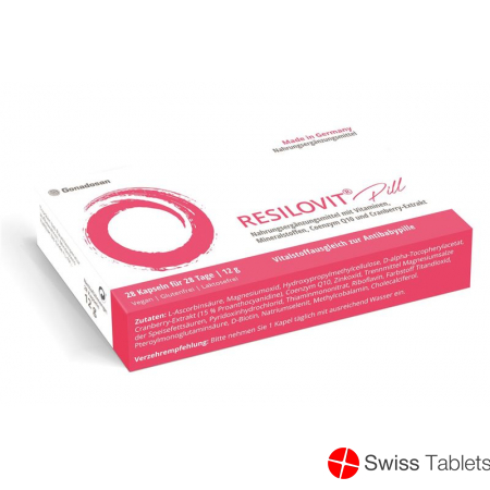 Resilovit Pill Kapseln Blister 28 Stück buy online