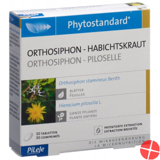 Phytostandard Orthosiphon-Habichtskra Tabletten 30 Stück