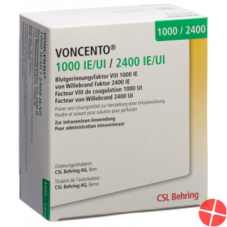 Voncento 1000 I.e./2400 I.e. Cum Solv 10ml