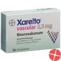 Xarelto Vascular Filmtabletten 2.5mg 56 Stück