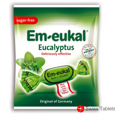 Soldan Em-Eukal Eucalyptus Zuckerfrei Beutel 50g buy online