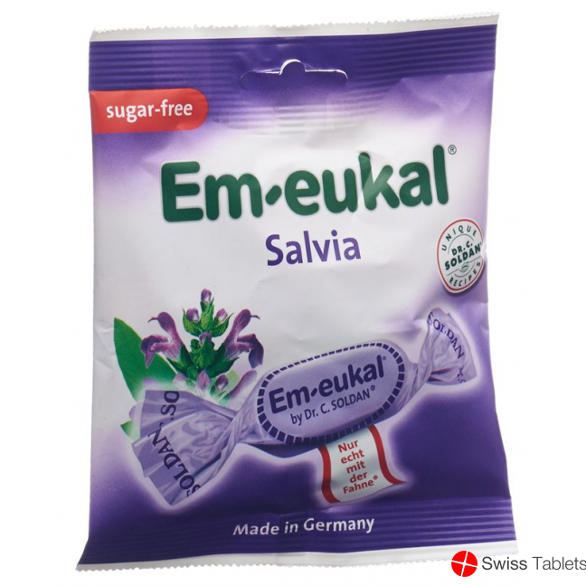 Soldan Em-Eukal Salvia Zuckerfrei Beutel 50g buy online