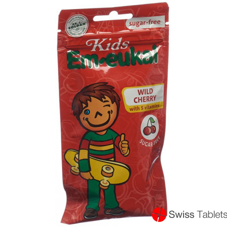 Soldan Em-Eukal Kids Wildkirsche Zuckerfrei 75g buy online