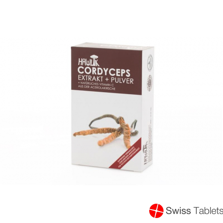 Hawlik Cordyceps Extrakt + Pulver Kapseln 60 Stück buy online