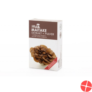 Hawlik Maitake Extrakt + Pulver Kapseln 60 Stück Hawlik Maitake Extrakt + Pulver Kapseln 60 Stück