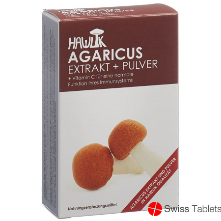 Hawlik Agaricus Extrakt + Pulver Kapseln 60 Stück buy online