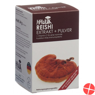 Hawlik Reishi Extrakt + Pulver Kapseln 120 Stück