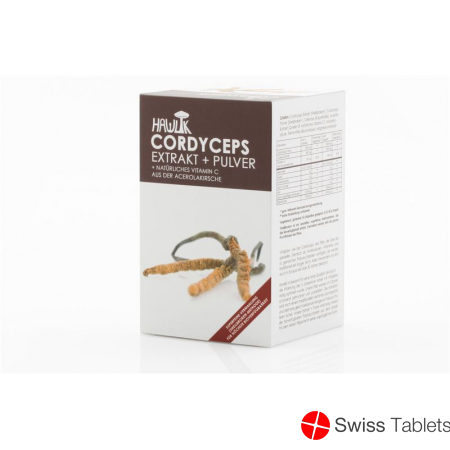 Hawlik Cordyceps Extrakt + Pulver Kapseln 120 Stück buy online