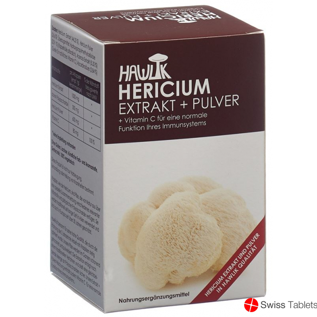 Hawlik Hericium Extrakt + Pulver Kapseln 120 Stück buy online