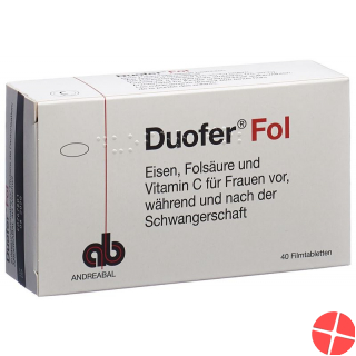Duofer Fol Filmtabletten (neu) 40 Stück