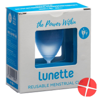 Lunette Menstruationstasse Grösse 1 Blau