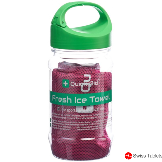 Quick Aid Fresh Ice Towel 34x80cm Pink buy online