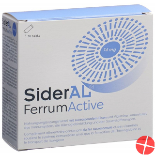 Sideral Ferrum Active powder 30 sachets 1.6g