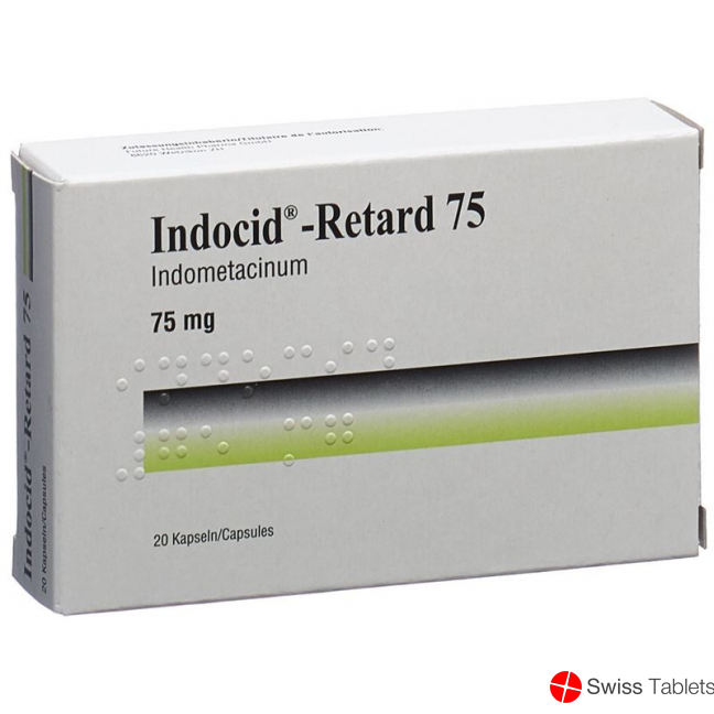 Indocid Retard Kapseln 75mg 20 Stück buy online