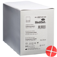 MediSet Faltkompressen Typ 17 8-fach 10x10cm 2 Stück