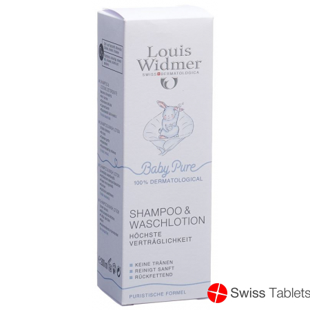 Widmer Baby Pure Shampoo & Wash Lotion 200ml buy online